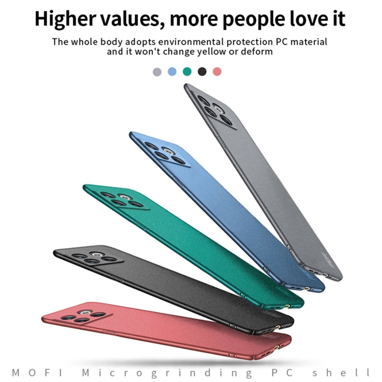 For OnePlus Ace Pro MOFI Frosted PC Ultra-thin Hard Phone Case(Black) -  by MOFI | Online Shopping South Africa | PMC TechLife | Buy Now Pay Later Mobicred