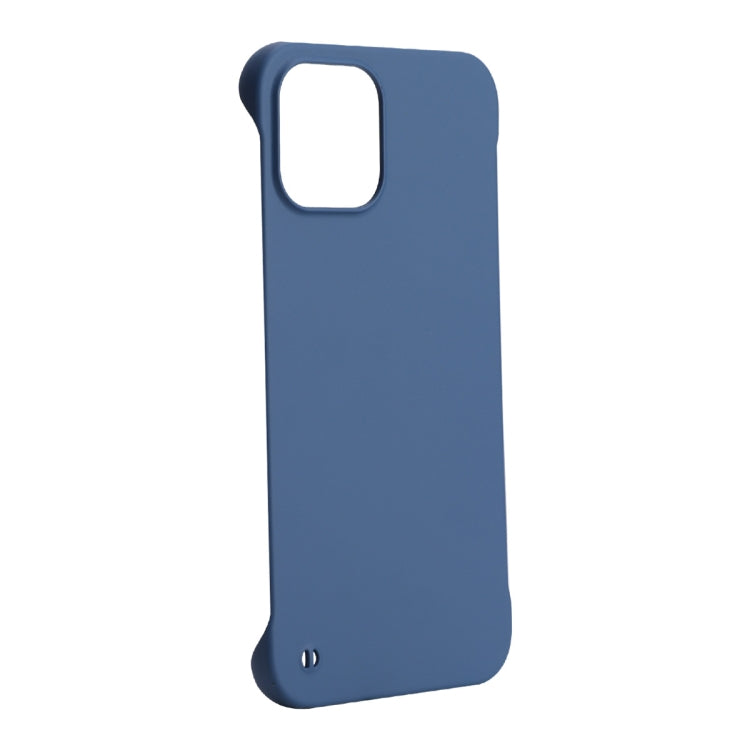 For iPhone 14 Plus ENKAY Matte Frameless PC Phone Case(Dark Blue) - iPhone 14 Plus Cases by ENKAY | Online Shopping South Africa | PMC Jewellery | Buy Now Pay Later Mobicred