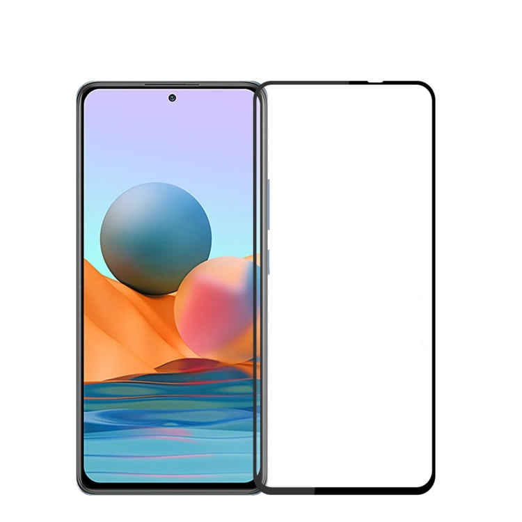 For Xiaomi Poco M5S MOFI 9H 2.5D Full Screen Tempered Glass Film(Black) -  by MOFI | Online Shopping South Africa | PMC TechLife