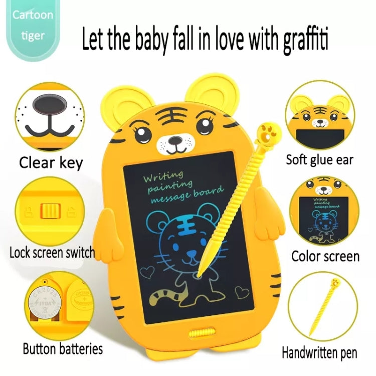 HYD-8511 Cartoon KIds LCD ABS Graffiti Drawing Colorful Hands Writing Board -  by PMC Jewellery | Online Shopping South Africa | PMC Jewellery | Buy Now Pay Later Mobicred