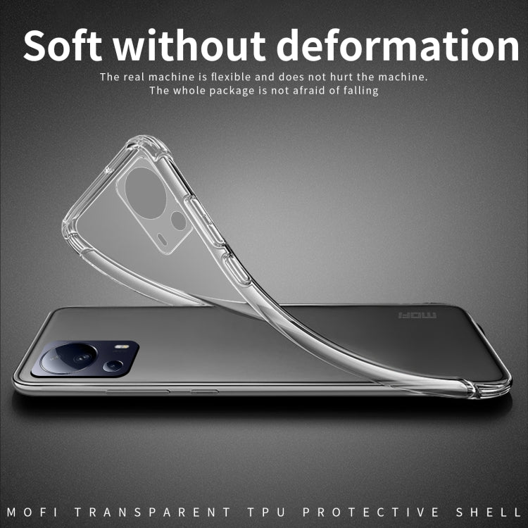 For Xiaomi Civi 2 MOFI Ming Series Ultra-thin TPU Phone Case(Transparent) - Xiaomi Cases by MOFI | Online Shopping South Africa | PMC Jewellery