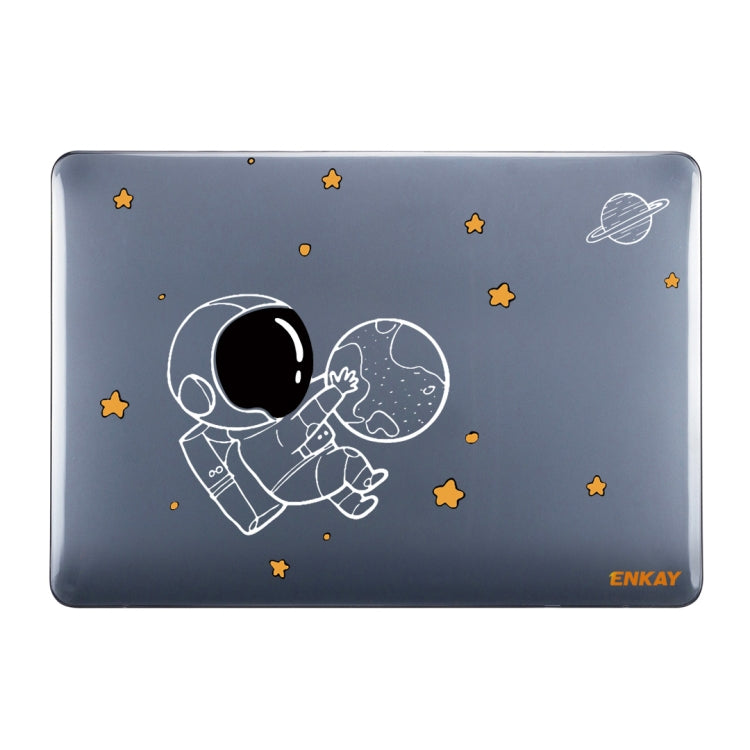 For MacBook Pro 16.2 A2485/A2880 2023 ENKAY Hat-Prince 3 in 1 Spaceman Pattern Laotop Protective Crystal Case with TPU Keyboard Film / Anti-dust Plugs, Version:US(Spaceman No.5) - MacBook Pro Cases by ENKAY | Online Shopping South Africa | PMC Jewellery | Buy Now Pay Later Mobicred