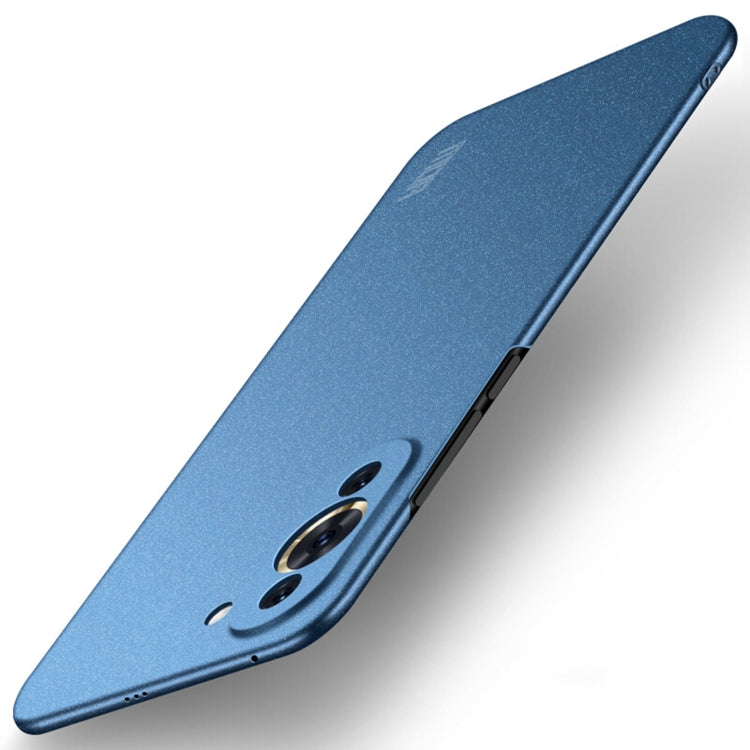 For Huawei Nova 10 MOFI Fandun Series Frosted PC Ultra-thin Phone Case(Blue) - Huawei Cases by MOFI | Online Shopping South Africa | PMC Jewellery