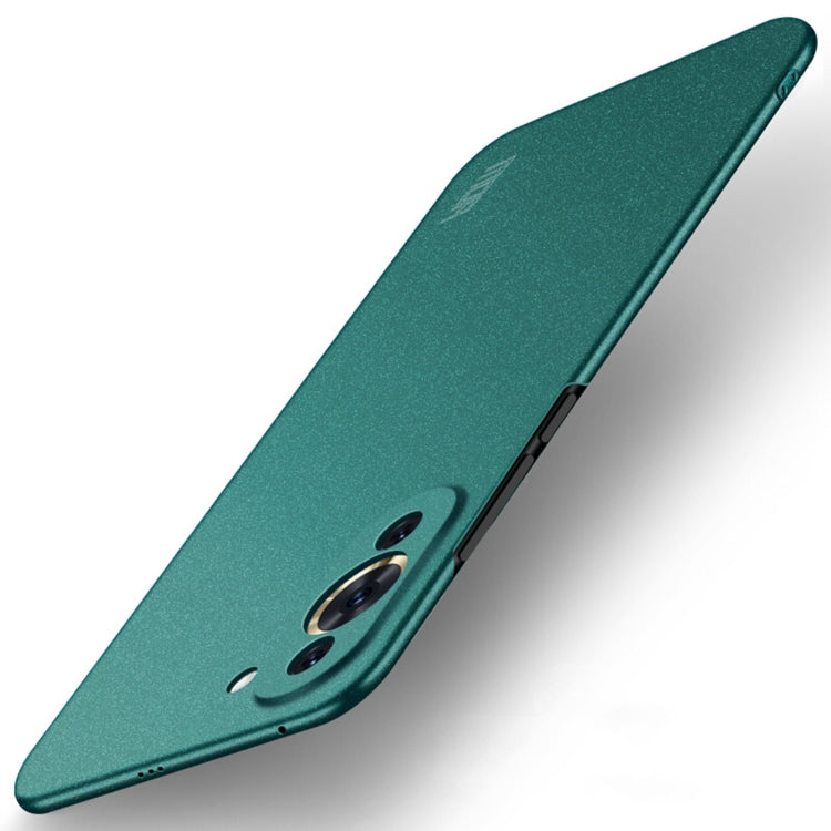 For Huawei Nova 10 Pro MOFI Fandun Series Frosted PC Ultra-thin Phone Case(Green) - Huawei Cases by MOFI | Online Shopping South Africa | PMC Jewellery