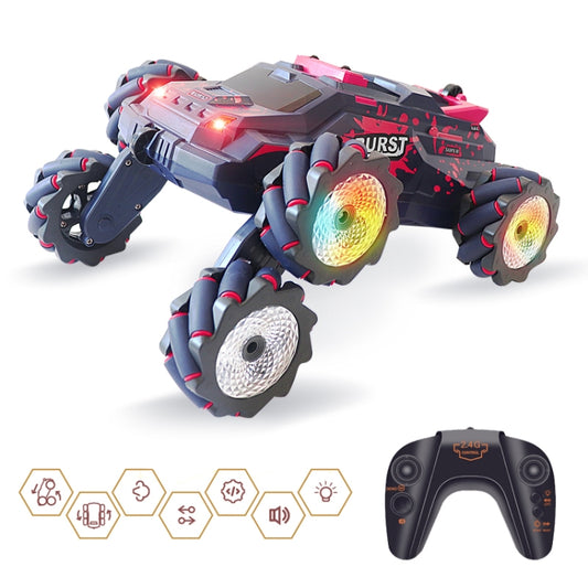 MoFun JC03P 2.4G Remote Control Six-wheeled Stunt Car, Specifications:Single RC(Red) - RC Cars by MoFun | Online Shopping South Africa | PMC Jewellery