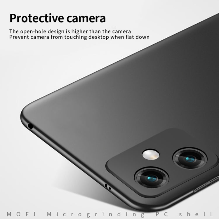 For Xiaomi Redmi Note 12 China MOFI Micro Frosted PC Ultra-thin Hard Case(Red) - Note 12 Cases by MOFI | Online Shopping South Africa | PMC TechLife