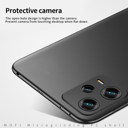 For Xiaomi Redmi Note 12 Pro 5G China MOFI Micro Frosted PC Ultra-thin Hard Case(Blue) - Note 12 Pro Cases by MOFI | Online Shopping South Africa | PMC Jewellery