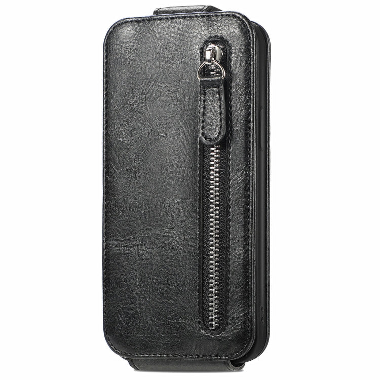 For Xiaomi 14 Pro Zipper Wallet Vertical Flip Leather Phone Case(Black) - 14 Pro Cases by PMC Jewellery | Online Shopping South Africa | PMC Jewellery | Buy Now Pay Later Mobicred