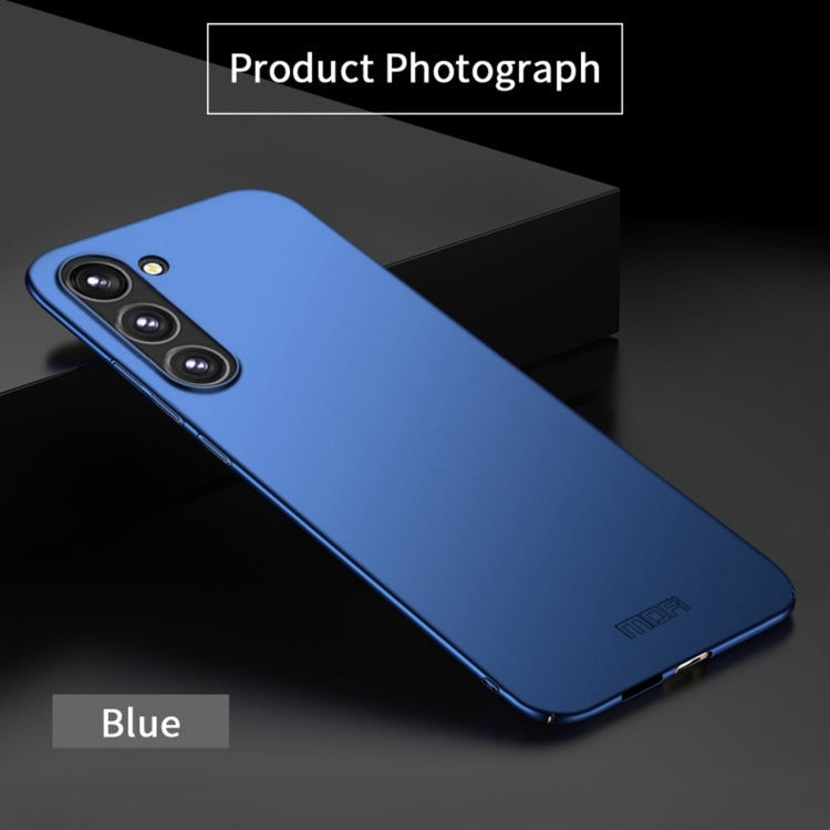 For Samsung Galaxy S24+ 5G MOFI Frosted PC Ultra-thin Hard Phone Case(Blue) - Galaxy S24+ 5G Cases by MOFI | Online Shopping South Africa | PMC TechLife