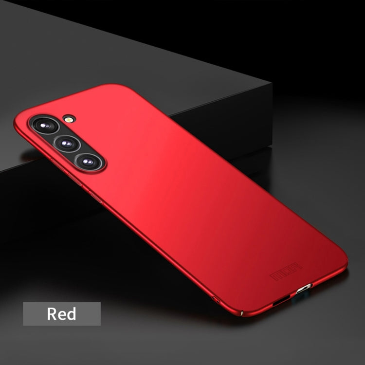 For Samsung Galaxy S24 FE 5G MOFI Frosted PC Ultra-thin Hard Phone Case(Red) - Galaxy S24 FE 5G Cases by MOFI | Online Shopping South Africa | PMC Jewellery | Buy Now Pay Later Mobicred