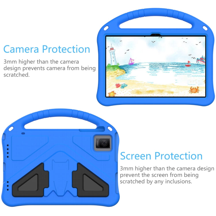 For TCL Tab 10 Gen2 10.36 2023 EVA Shockproof Tablet Case with Holder(Blue) - Others by PMC TechLife | Online Shopping South Africa | PMC TechLife | Buy Now Pay Later Mobicred