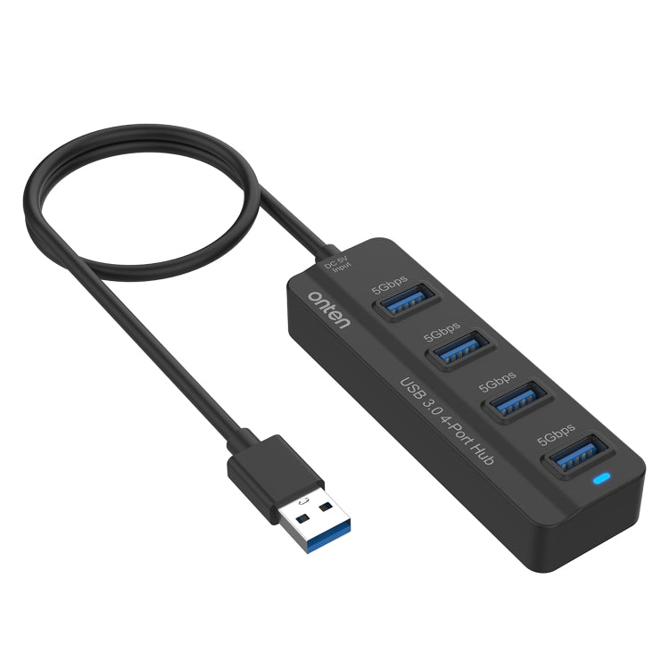 Onten 5305 4 in 1 USB3.0 4-Ports HUB Docking Station - USB 3.0 HUB by Onten | Online Shopping South Africa | PMC Jewellery | Buy Now Pay Later Mobicred