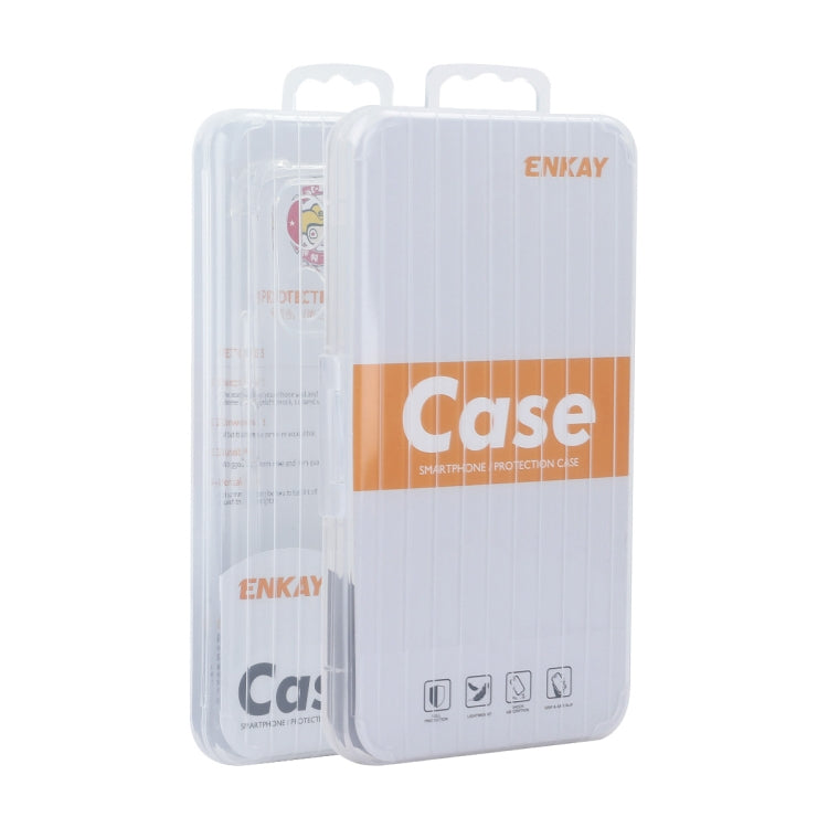 For Samsung Galaxy S24 Ultra 5G ENKAY Clear TPU Shockproof Anti-slip Phone Case - Galaxy S24 Ultra 5G Cases by ENKAY | Online Shopping South Africa | PMC Jewellery | Buy Now Pay Later Mobicred