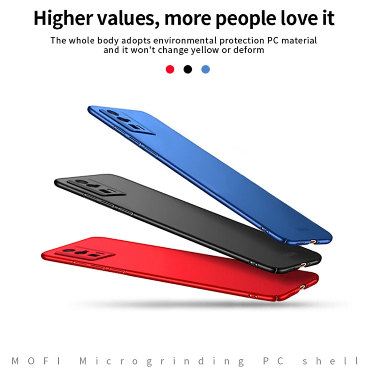 For Xiaomi Redmi K60 / K60 Pro MOFI Frosted Ultra-thin PC Hard Case(Red) - Xiaomi Cases by MOFI | Online Shopping South Africa | PMC Jewellery