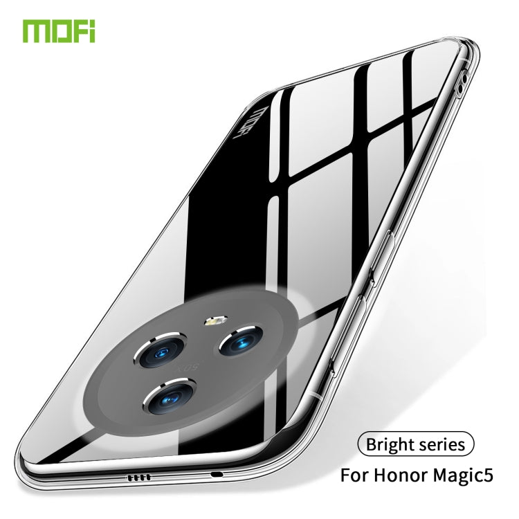 For Honor Magic5 MOFI Ming Series Ultra-thin TPU Phone Case(Transparent) - free shipping - PMC TechLife - Order now!