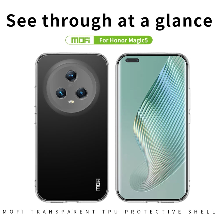 For Honor Magic5 MOFI Ming Series Ultra-thin TPU Phone Case(Transparent) - free shipping - PMC TechLife - Order now!