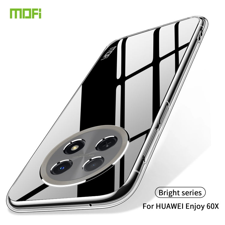 For Huawei Enjoy 60X MOFI Ming Series Transparent Ultra-thin TPU Phone Case - Huawei Cases by MOFI | Online Shopping South Africa | PMC Jewellery