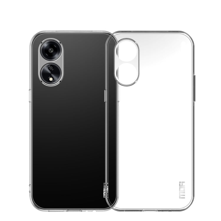 For OPPO A1 5G MOFI Ming Series Ultra-thin TPU Phone Case(Transparent) - OPPO Cases by MOFI | Online Shopping South Africa | PMC Jewellery