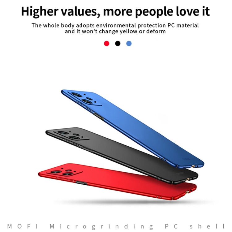 For Xiaomi Redmi Note 12S MOFI Micro-Frosted PC Ultra-thin Hard Phone Case(Red) - Xiaomi Cases by MOFI | Online Shopping South Africa | PMC TechLife | Buy Now Pay Later Mobicred