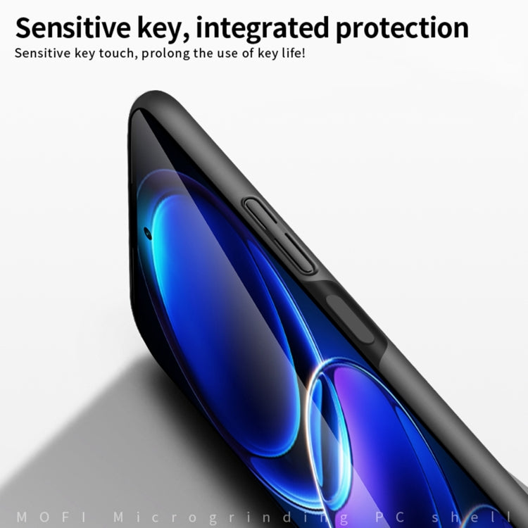 For Xiaomi Redmi Note 12S MOFI Micro-Frosted PC Ultra-thin Hard Phone Case(Red) - Xiaomi Cases by MOFI | Online Shopping South Africa | PMC TechLife | Buy Now Pay Later Mobicred