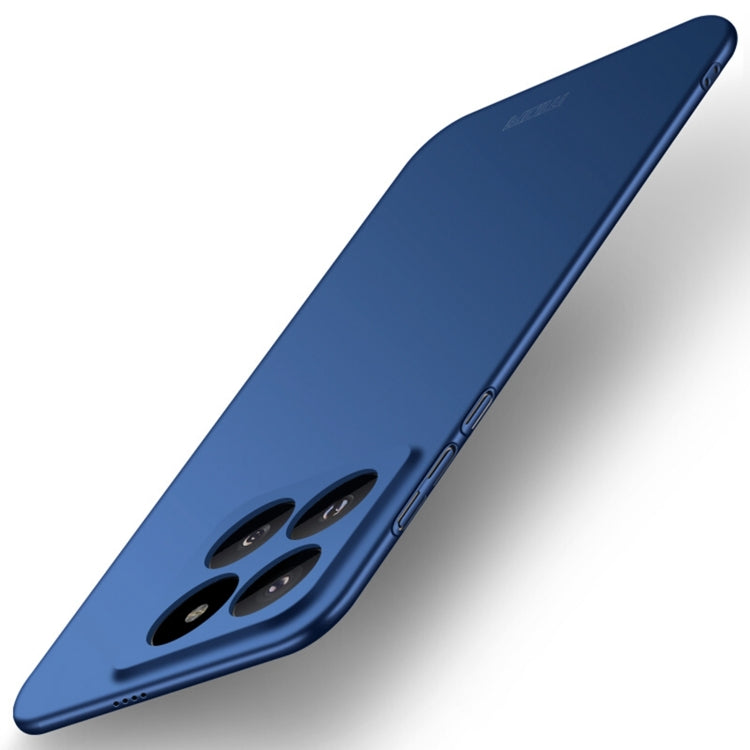 For?Xiaomi 14 Pro MOFI Micro-Frosted PC Ultra-thin Hard Phone Case(Blue) - 14 Pro Cases by MOFI | Online Shopping South Africa | PMC Jewellery