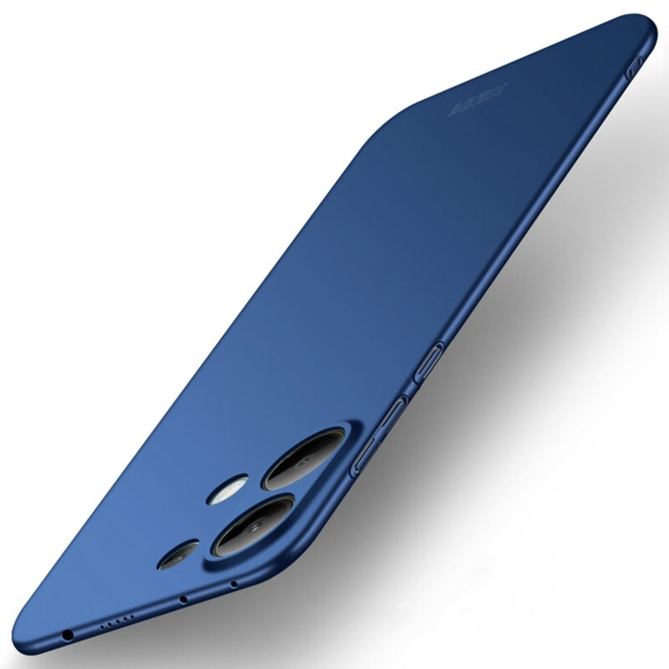 For Xiaomi Redmi Note 13 Pro 4G MOFI Micro-Frosted PC Ultra-thin Hard Phone Case(Blue) - Note 13 Pro Cases by MOFI | Online Shopping South Africa | PMC Jewellery