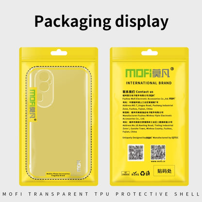 For OPPO Reno12 Global MOFI Ming Series Transparent Ultra-thin TPU Phone Case(Transparent) - Reno12 Cases by MOFI | Online Shopping South Africa | PMC Jewellery | Buy Now Pay Later Mobicred