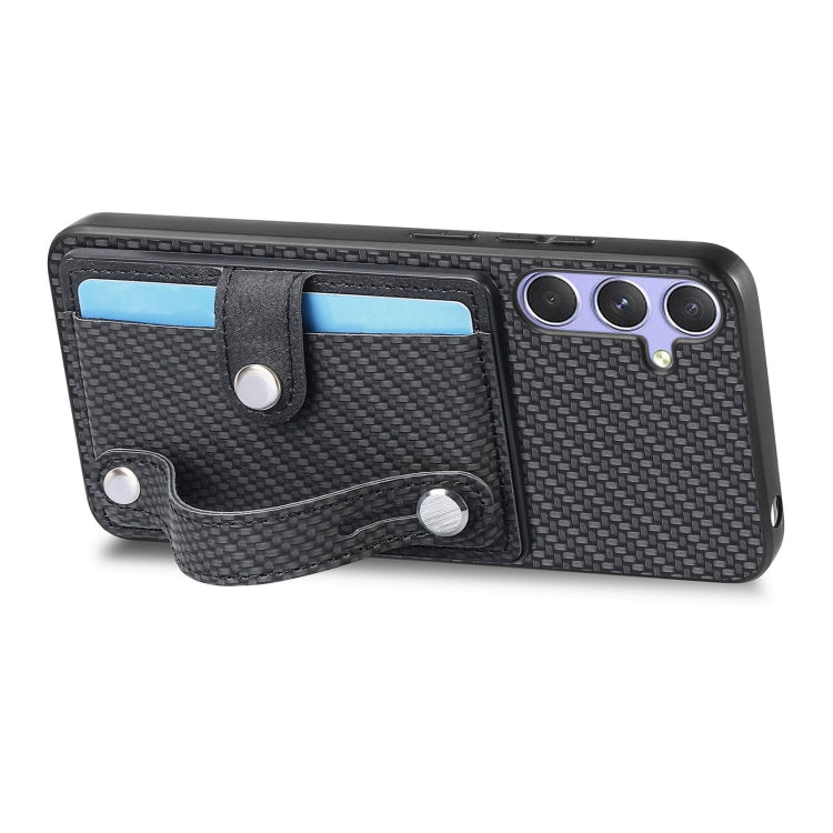 For Samsung Galaxy S25+ 5G Wristband Kickstand Wallet Back Phone Case with Tool Knife(Black) - Galaxy S25+ 5G Cases by PMC Jewellery | Online Shopping South Africa | PMC Jewellery | Buy Now Pay Later Mobicred