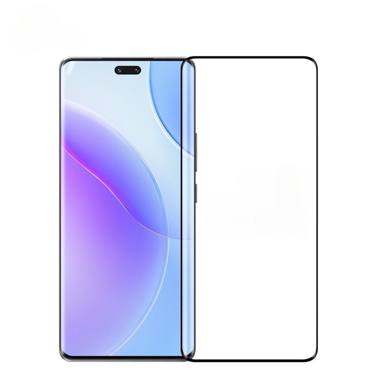 For Honor 90 Pro MOFI 9H 3D Hot Bending Tempered Glass Film(Black) - Honor Tempered Glass by MOFI | Online Shopping South Africa | PMC TechLife | Buy Now Pay Later Mobicred