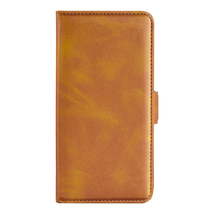 For iPhone 16 Dual-side Magnetic Buckle Horizontal Flip Leather Phone Case(Yellow) - free shipping - PMC TechLife - Order now!