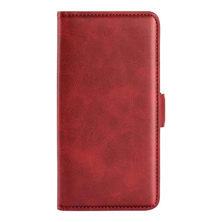 For iPhone 16e Dual-side Magnetic Buckle Horizontal Flip Leather Phone Case(Red) - free shipping - PMC TechLife - Order now!