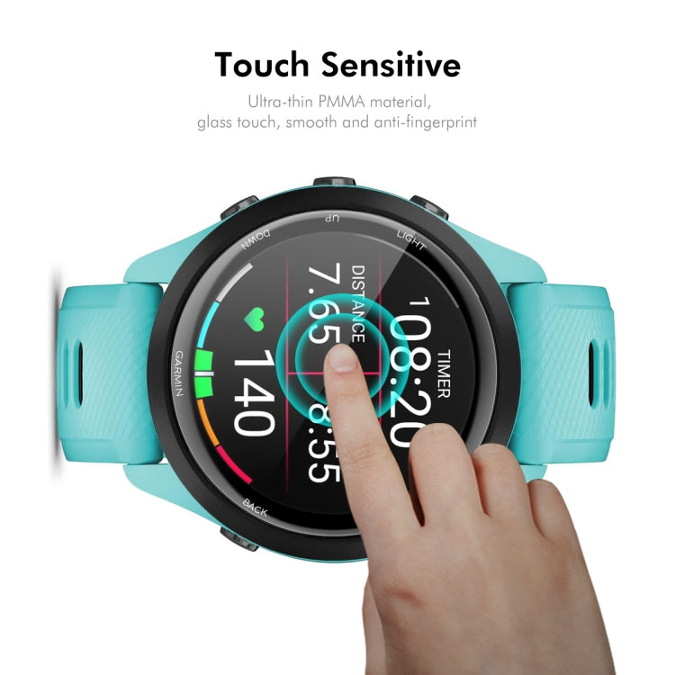 For Garmin Forerunner 265S ENKAY 3D Full Coverage Soft PC Edge PMMA HD Screen Protector Film - free shipping - PMC TechLife - Order now!