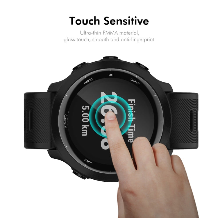 For Garmin Forerunner 158 2pcs ENKAY 3D Full Coverage Soft PC Edge PMMA HD Screen Protector Film - free shipping - PMC TechLife - Order now!