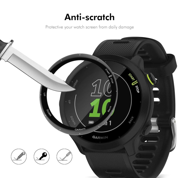 For Garmin Forerunner 158 2pcs ENKAY 3D Full Coverage Soft PC Edge PMMA HD Screen Protector Film - free shipping - PMC TechLife - Order now!