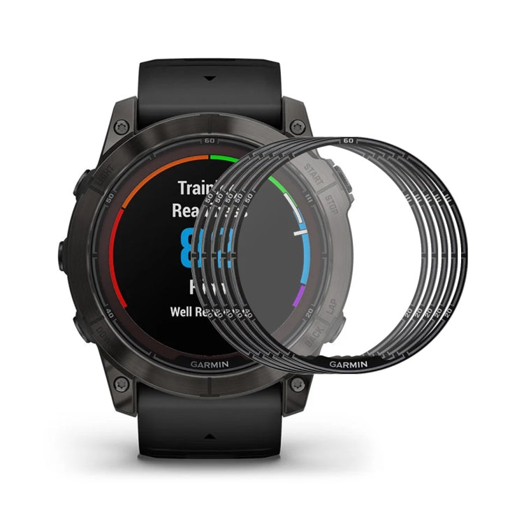 For Garmin Fenix 7 Pro 5pcs ENKAY 3D Full Coverage Soft PC Edge PMMA HD Screen Protector Film - free shipping - PMC TechLife - Order now!