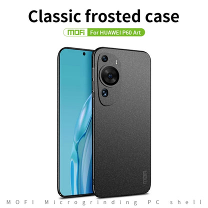 For Huawei P60 Art MOFI Fandun Series Frosted PC Ultra-thin All-inclusive Phone Case(Red) - Huawei Cases by MOFI | Online Shopping South Africa | PMC Jewellery