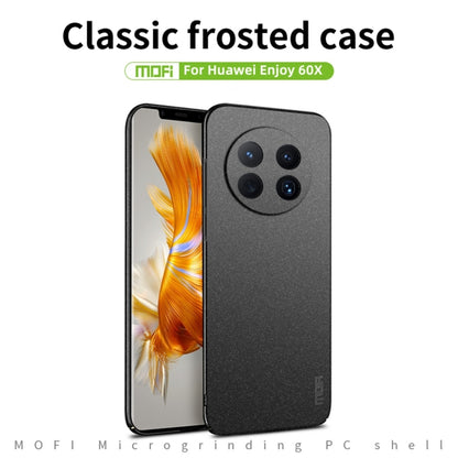 For Huawei Enjoy 60X MOFI Fandun Series Frosted PC Ultra-thin All-inclusive Phone Case(Gray) - Huawei Cases by MOFI | Online Shopping South Africa | PMC Jewellery