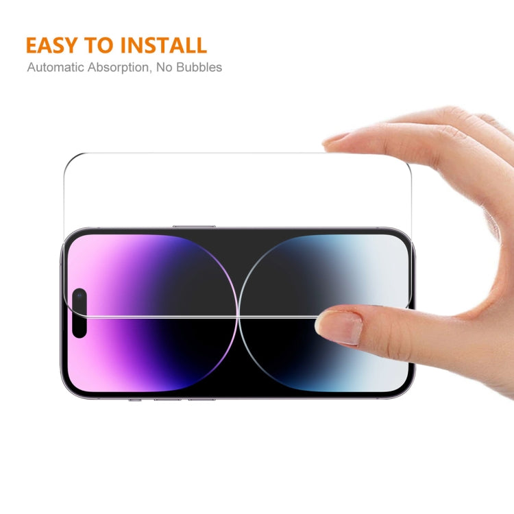 For iPhone 16 5pcs ENKAY 0.26mm 9H 2.5D High Aluminum-silicon Tempered Glass Film - iPhone 16 Tempered Glass by ENKAY | Online Shopping South Africa | PMC Jewellery | Buy Now Pay Later Mobicred