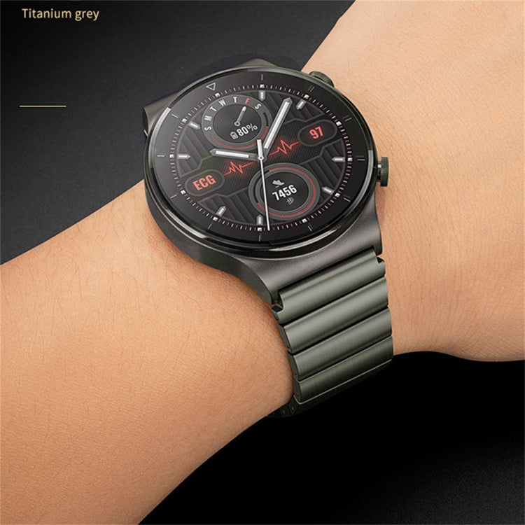 For Huawei Watch 3 Titanium Alloy Quick Release Watch Band(Gray) - Watch Bands by PMC TechLife | Online Shopping South Africa | PMC TechLife
