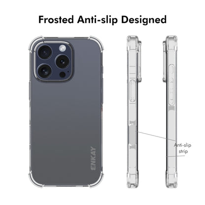 For iPhone 16 Pro Max ENKAY Hat-Prince Transparent TPU Shockproof Phone Case - iPhone 16 Pro Max Cases by ENKAY | Online Shopping South Africa | PMC Jewellery | Buy Now Pay Later Mobicred