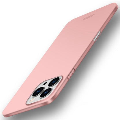 For iPhone 16 Pro Max MOFI Frosted PC Ultra-thin Hard Phone Case(Rose Gold) - iPhone 16 Pro Cases by MOFI | Online Shopping South Africa | PMC Jewellery | Buy Now Pay Later Mobicred