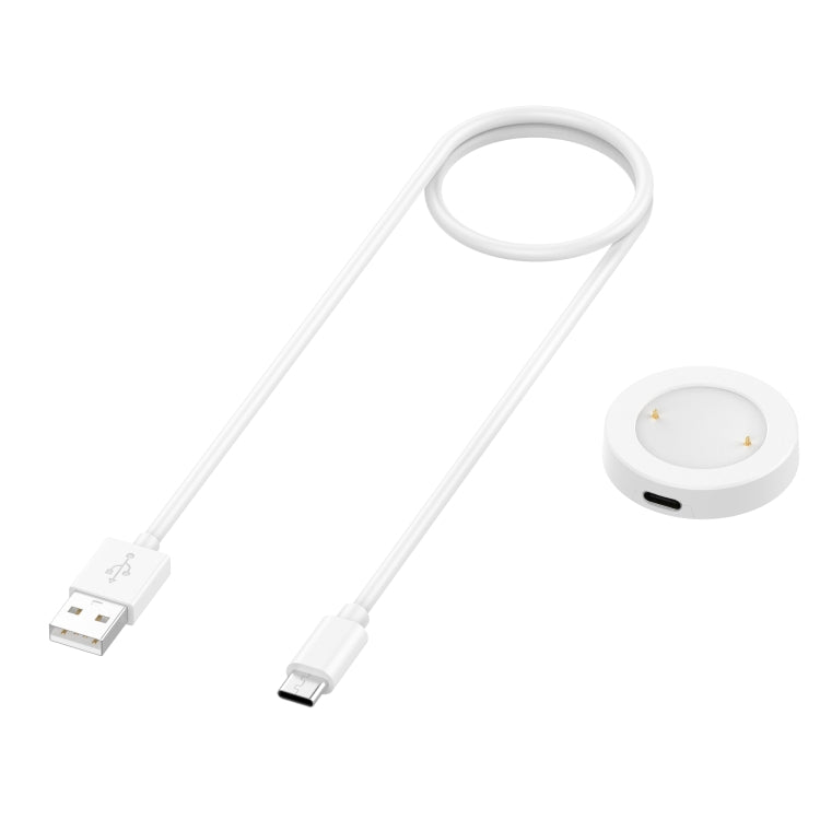 For Honor Watch 4 Split Mmagnetic Suction Watch Charging Cable, Length: 1m(White) - Charger by PMC TechLife | Online Shopping South Africa | PMC TechLife | Buy Now Pay Later Mobicred