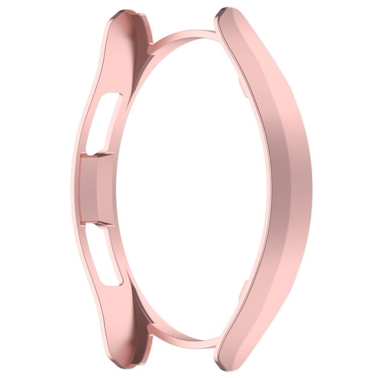 For Samsung Galaxy Watch 6 Classic 43mm Half Coverage Hollow PC Watch Protective Case(Rose Gold) - Watch Cases by PMC TechLife | Online Shopping South Africa | PMC TechLife