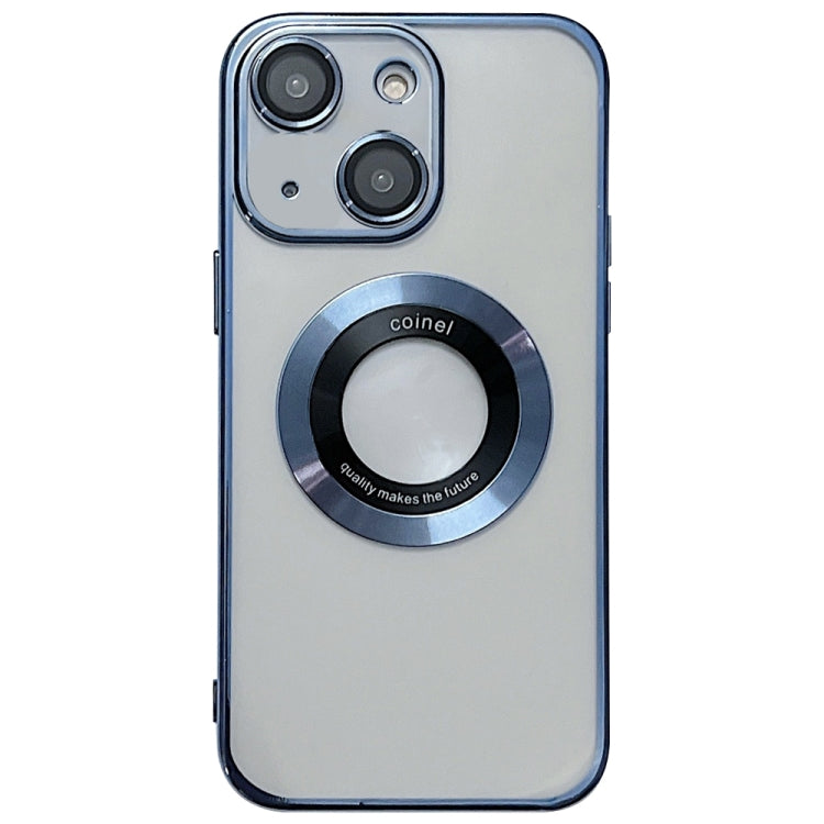 For iPhone 13 Magsafe Electroplating TPU Phone Case(Blue) - iPhone 13 Cases by PMC TechLife | Online Shopping South Africa | PMC TechLife