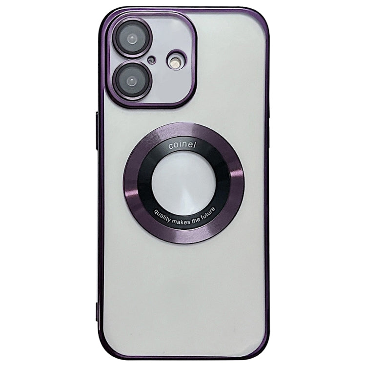 For iPhone 16 Electroplating Magsafe TPU Phone Case(Purple) - iPhone 16 Cases by PMC TechLife | Online Shopping South Africa | PMC TechLife | Buy Now Pay Later Mobicred