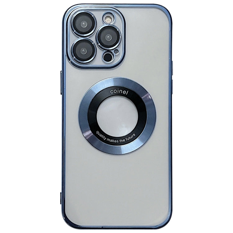 For iPhone 16 Pro Electroplating Magsafe TPU Phone Case(Blue) - free shipping - PMC TechLife - Order now!