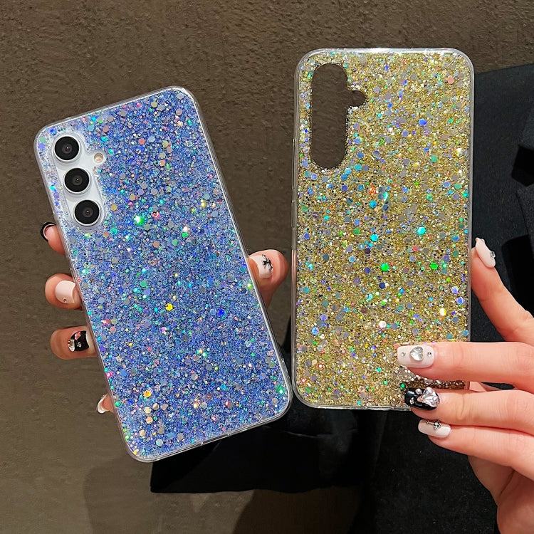 For Samsung Galaxy S24+ 5G Glitter Sequins Epoxy TPU Phone Case(Red) - Galaxy S24+ 5G Cases by PMC Jewellery | Online Shopping South Africa | PMC Jewellery