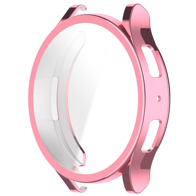 For Samsung Galaxy Watch6 44mm Full Coverage TPU Electroplated Watch Protective Case(Pink) - free shipping - PMC TechLife - Order now!