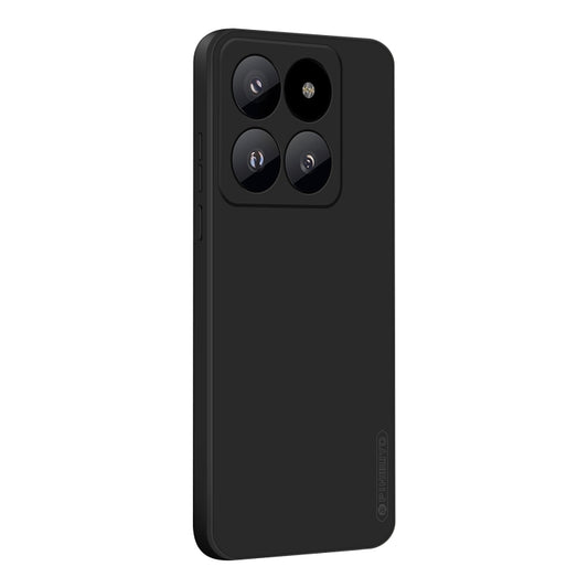 For Xiaomi 14 Pro PINWUYO Sense Series Liquid Silicone TPU Phone Case(Black) - 14 Pro Cases by PINWUYO | Online Shopping South Africa | PMC Jewellery | Buy Now Pay Later Mobicred