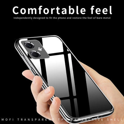 For Xiaomi Redmi 13C 5G MOFI Ming Series Ultra-thin TPU Phone Case(Transparent) - 13C Cases by MOFI | Online Shopping South Africa | PMC Jewellery